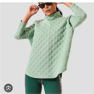 Tuckernuck Light Green Quilted Pullover